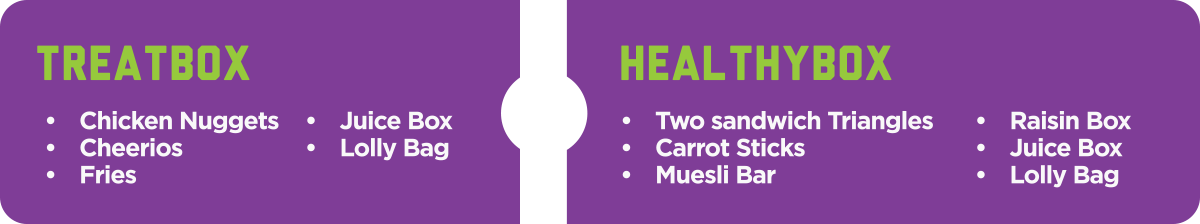 Lunch box options